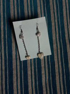 Heart Drop Earrings