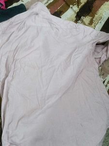 Light Pink Button-Up Shirt