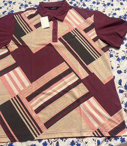 Jack Siklaus Collar Shirt Casual And Party Wear