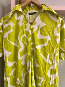 MANGO pure cotton green Tunic