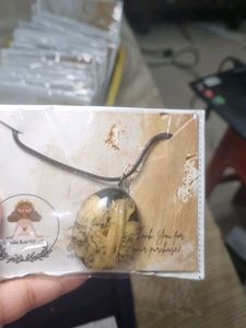 Combo-5 Handmade Resin Pendant Necklace