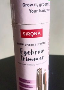 sirona eyebrow trimmer ( battery not included)