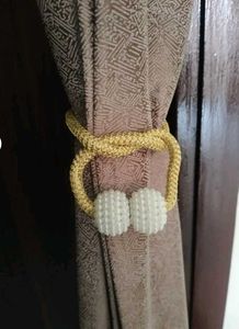 Magnetic Pearl Curtain Tiebacks (Pack of 2)