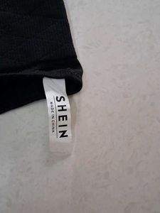 Shein Black High Waisted Thong