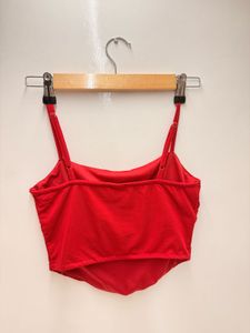 ❗️Chic Red Corset Top❗️