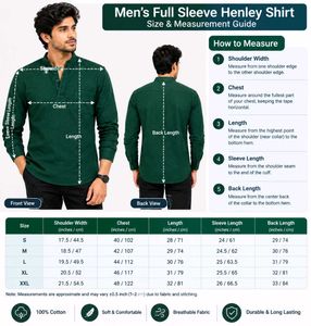 Men's Dark Green Casual Shirt