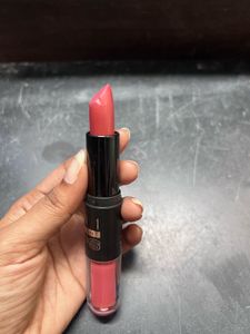 2in1 BROWN-PINK Lipstick 🤎🩷💄