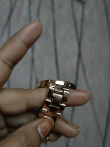 Titan Rose Gold Watch