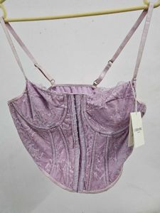corset top with boning