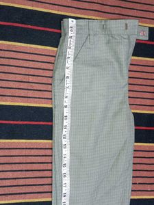 Stylish Grey Textured Trousers