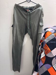 Men's Olive Cargo Pants