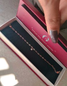 Rose Gold Star Charm Anklet/bracelet (1 piece)