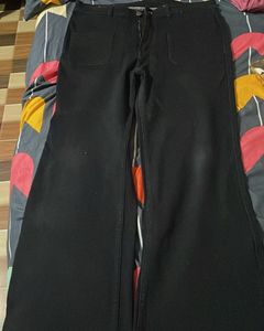 Classic Black Wide Leg Pants