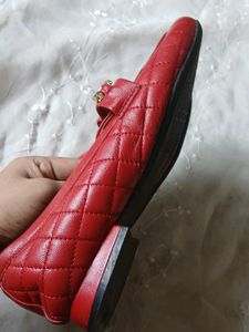 Lounge Grey Mallet Loafers Shoe size (red)