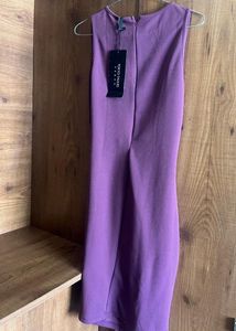 B1G1 Purple Cutout Mini Dress