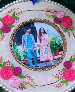 Double Hoop With Photo