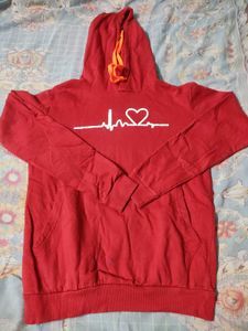 Red Heartbeat Hoodie