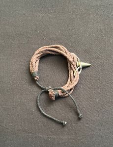 Stylish Brown Cord Bracelet
