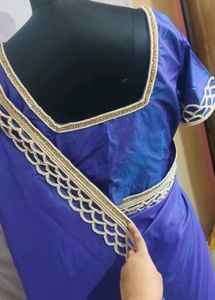 shinning 🌟 magic silk fabric shin like purple an