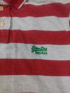 Striped Polo T-Shirt