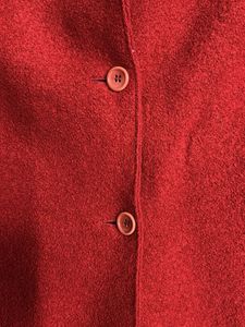 Alamode Red Wool Coat