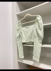 ASOS Ruched Fitted Top