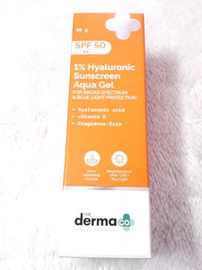 The Derma Co Hyaluronic Sunscreen Aqua Ultra Light