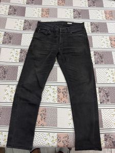 SPYKAR Men's BLACK Dark Wash Jeans