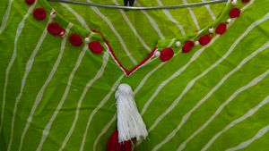Striped Green Kurta