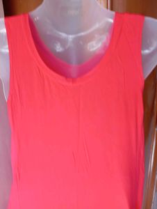 Coral Tank Dress