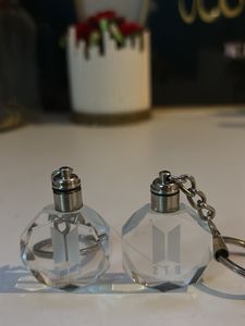 BTS crystal keychain