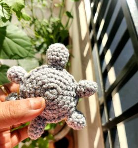 Crochet Turtle🐢 Bag Charm &amp; Curtain Tie ✨