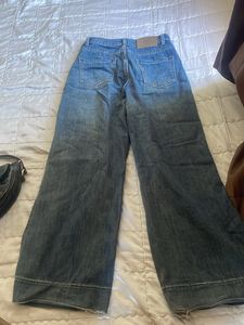 Wide Leg Denim Jeans
