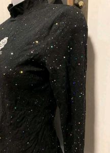 Sparkling Chanel Inspired Long Sleeve Top