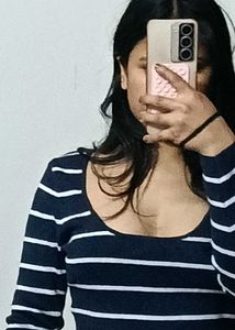 Striped Long Sleeve Top