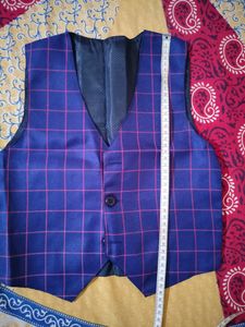 Jeet Ethics 4 Piece Checkered Party Suit With Bow