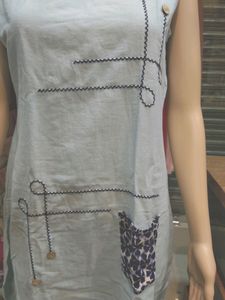 Sky Blue Colour Kurti