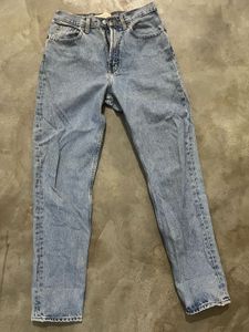 GAP Classic High-Waist Tapered Blue Jeans