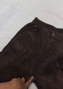 Men's Brown Corduroy Trousers