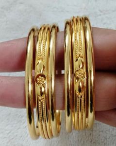 Heavy Gold Plated Set of 6 Beautiful Bangles