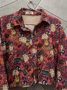 Cute Hello Kitty Print shirt