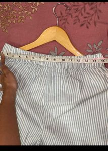 Striped Wide Leg Lounge Pants