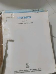 Physics Textbook for Class XII Part 1&amp;2