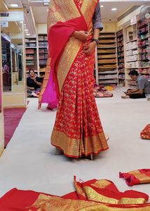 Beautiful Embroidered saree blouse and chunari