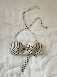 Striped Bikini Top