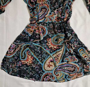 Y2k Vintage Forest Fairy Desi Chatpata Kurta Top