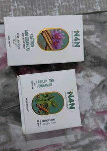 N4N Saffron & Chandan Night Serum & Day Cream