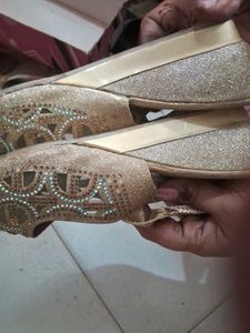 Sparkly Wedge Sandals