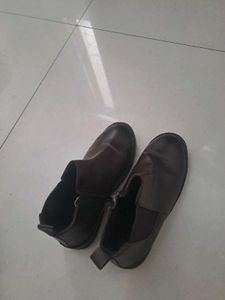 Stylish Dark Brown Ankle Boots