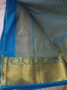 Beautiful Semi bridal Silk Saree with Blouse